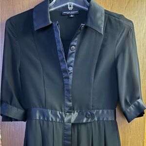 Elegant Black Short Dress